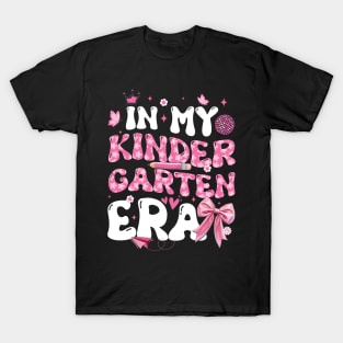 Pink Kindergarten Vibes Gift For Students T-Shirt